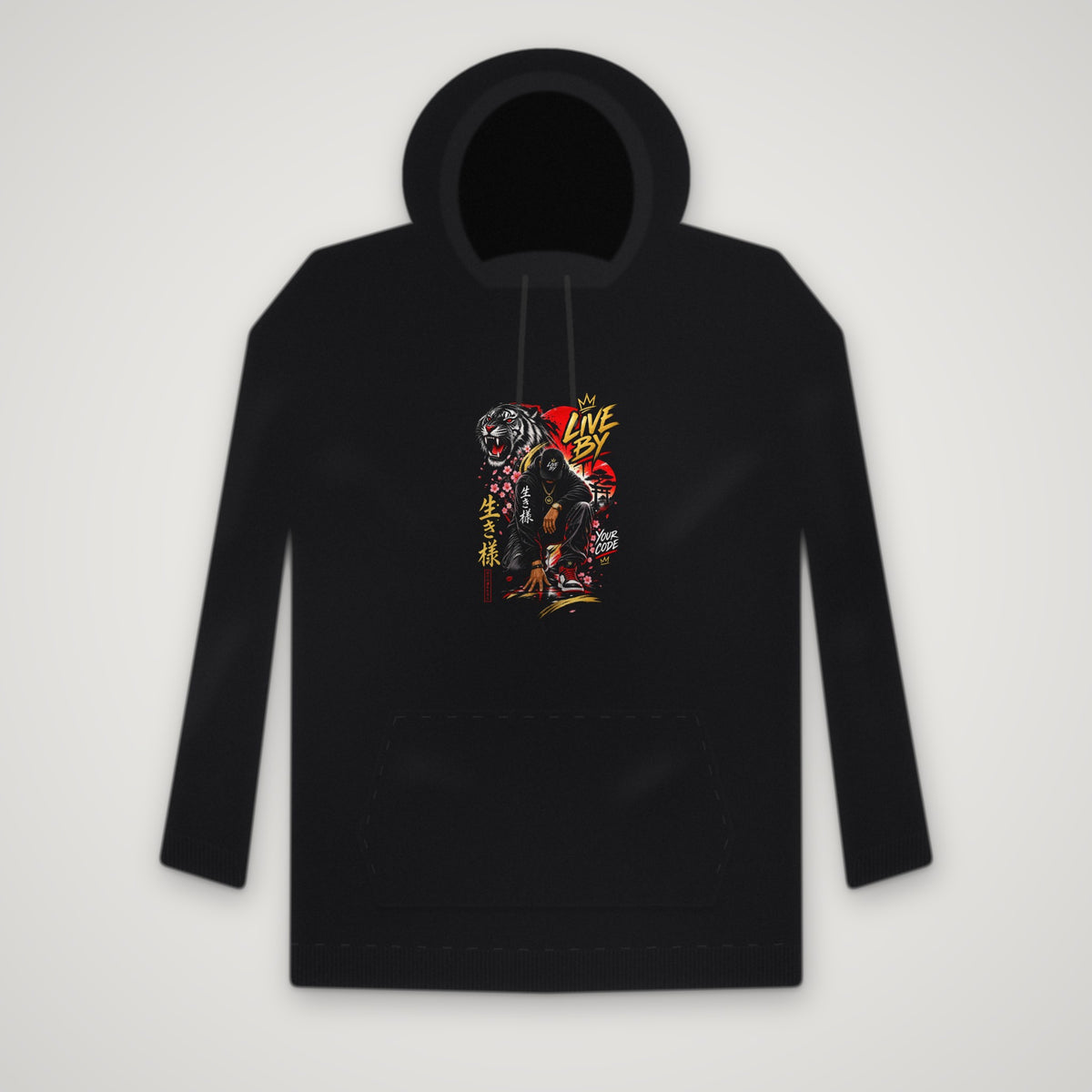 Live By The Claw β Hoodie β Black