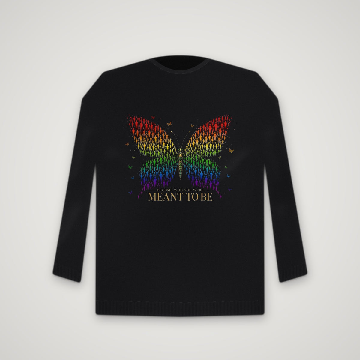 Live By Becoming – Crewneck – Black