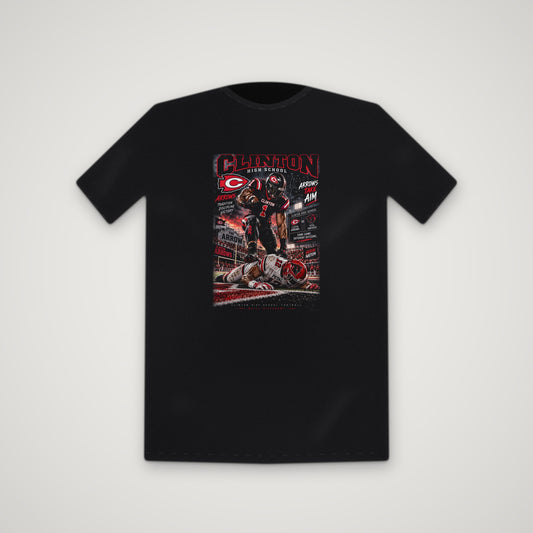 Clinton Arrows: Game Day – Tee – Black