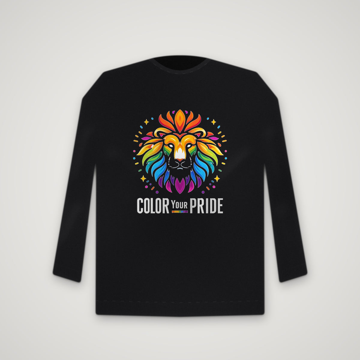 Color Your Pride – Crewneck – Black