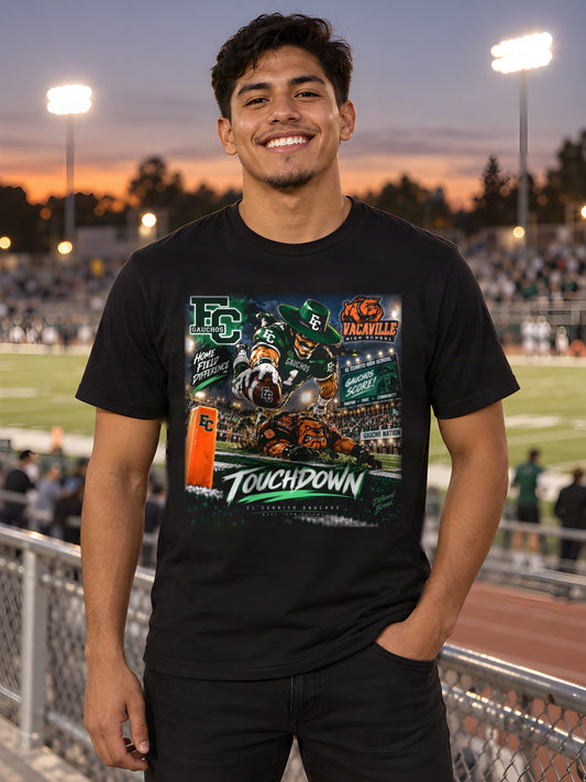 El Cerrito Gauchos: Touchdown worn by a model