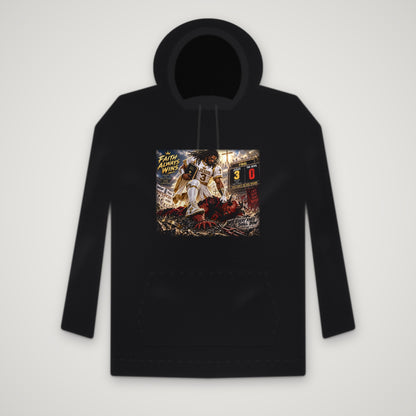 Live By Faith: Game Day – Hoodie – Black