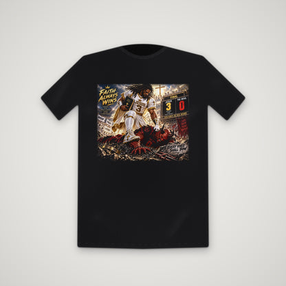 Live By Faith: Game Day – Tee – Black