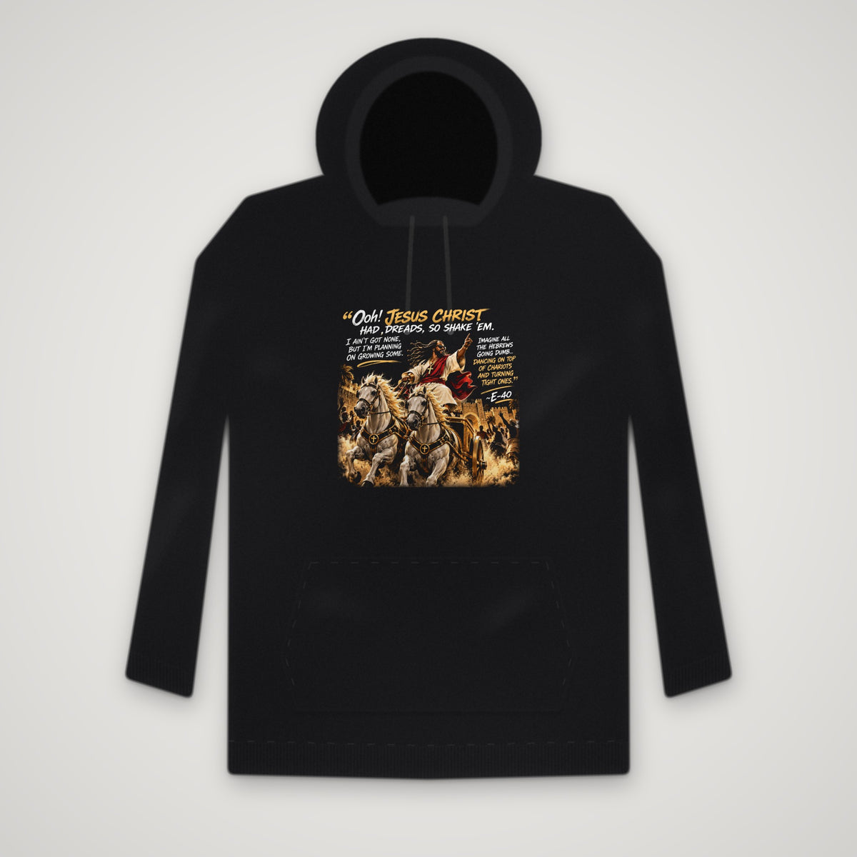 Dreads & Divinity – Hoodie – Black