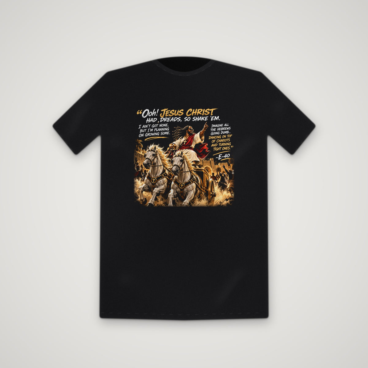 Dreads & Divinity – Tee – Black