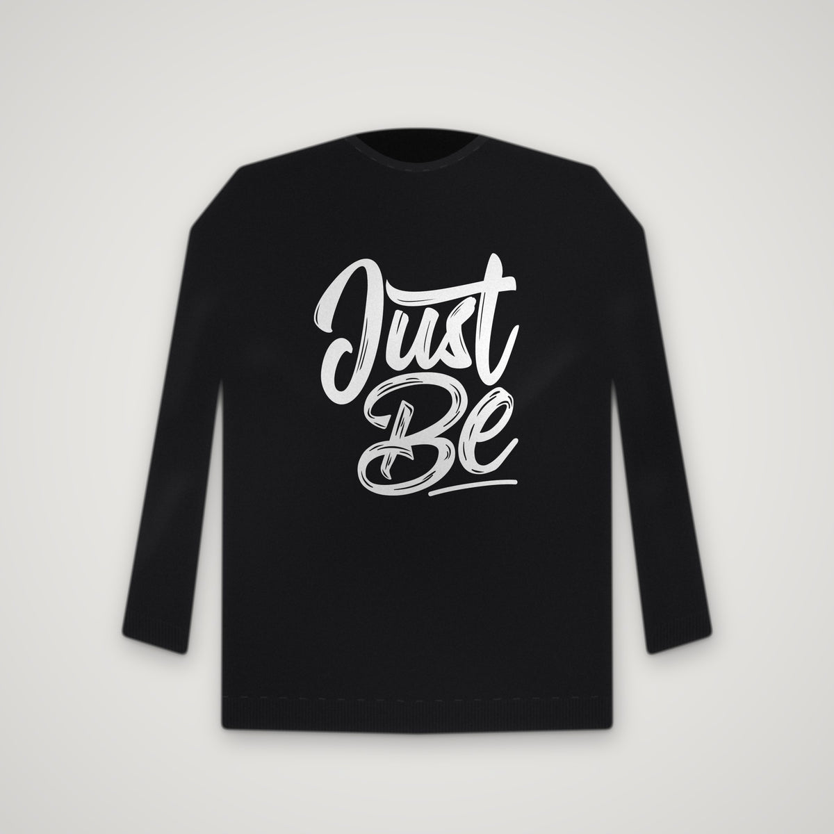 Just Be – Crewneck – Black