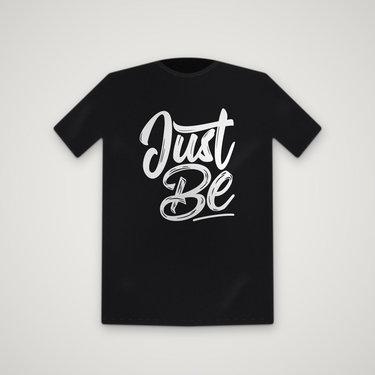 Just Be – Tee – Black