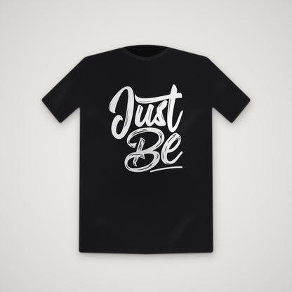 Just Be – Tee – Black