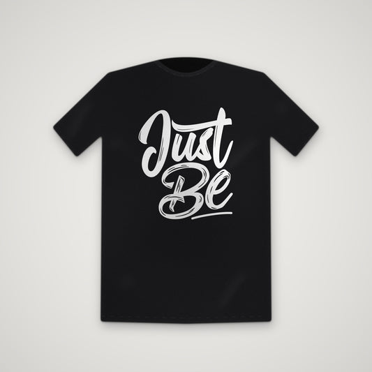 Just Be – Tee – Black