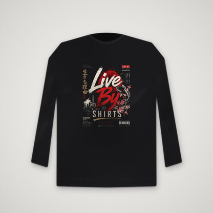 Live Like the Koi – Crewneck – Black
