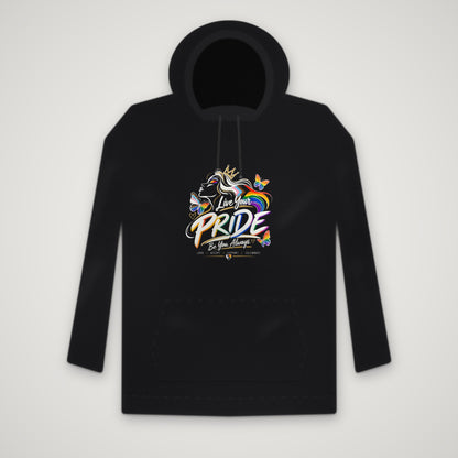 Live Loud, Live Proud – Hoodie – Black