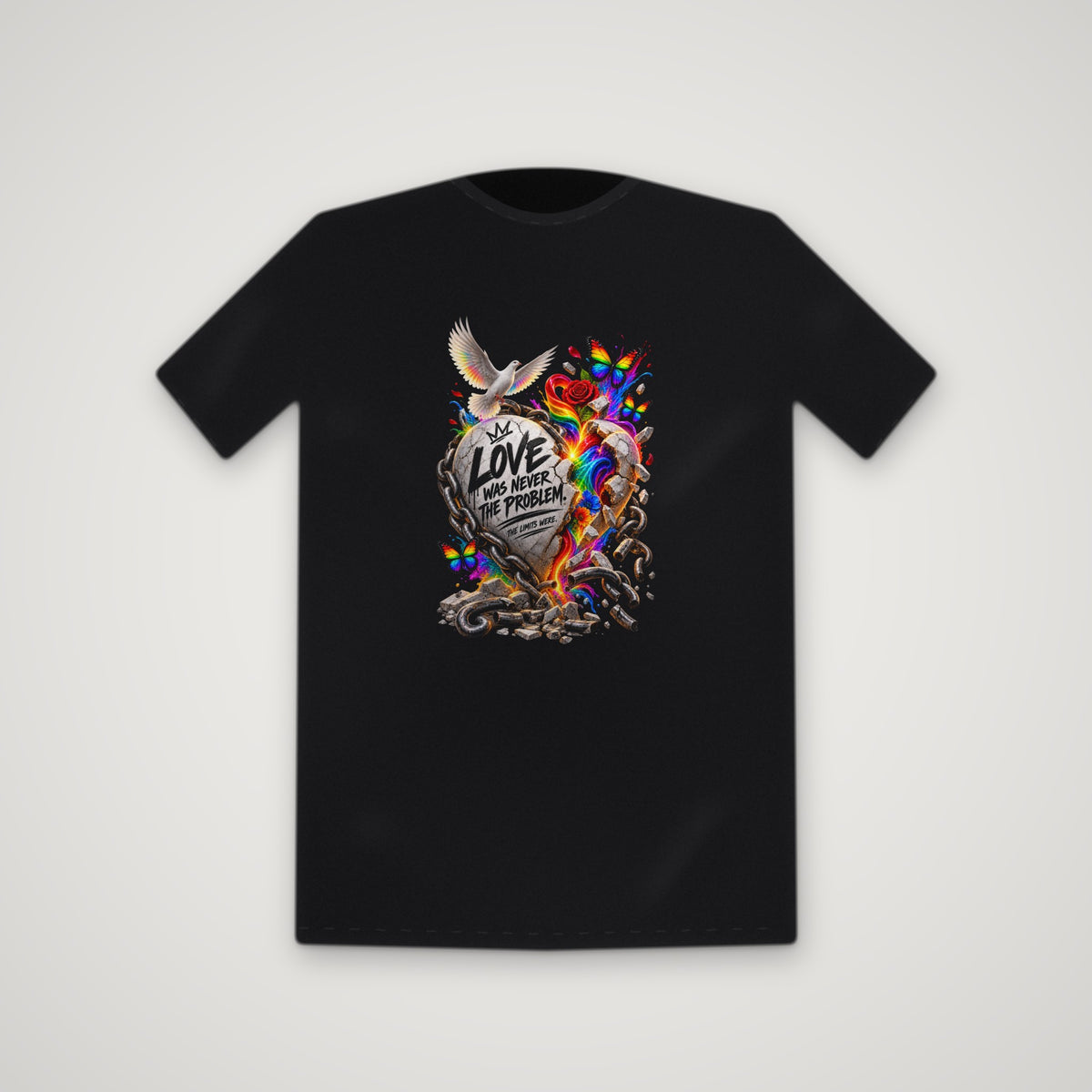 Live By Love – Tee – Black