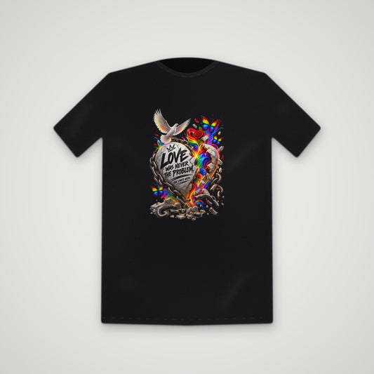 Live By Love – Tee – Black