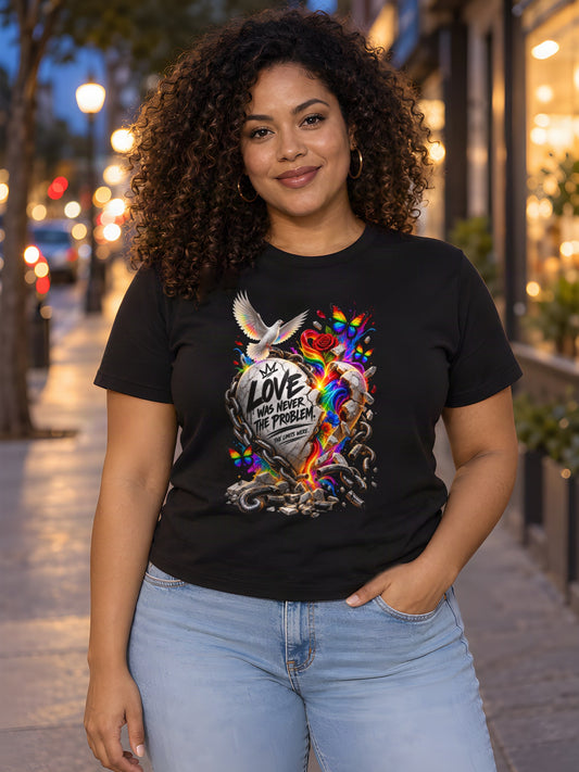 Live By Love worn by a model