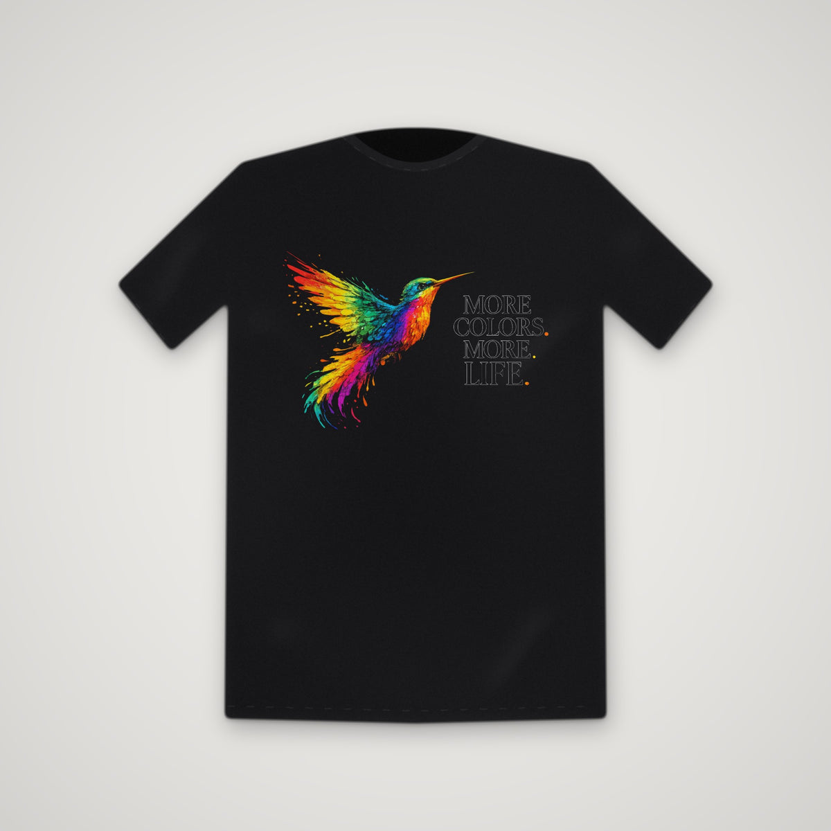 Live By Every Color – Tee – Black