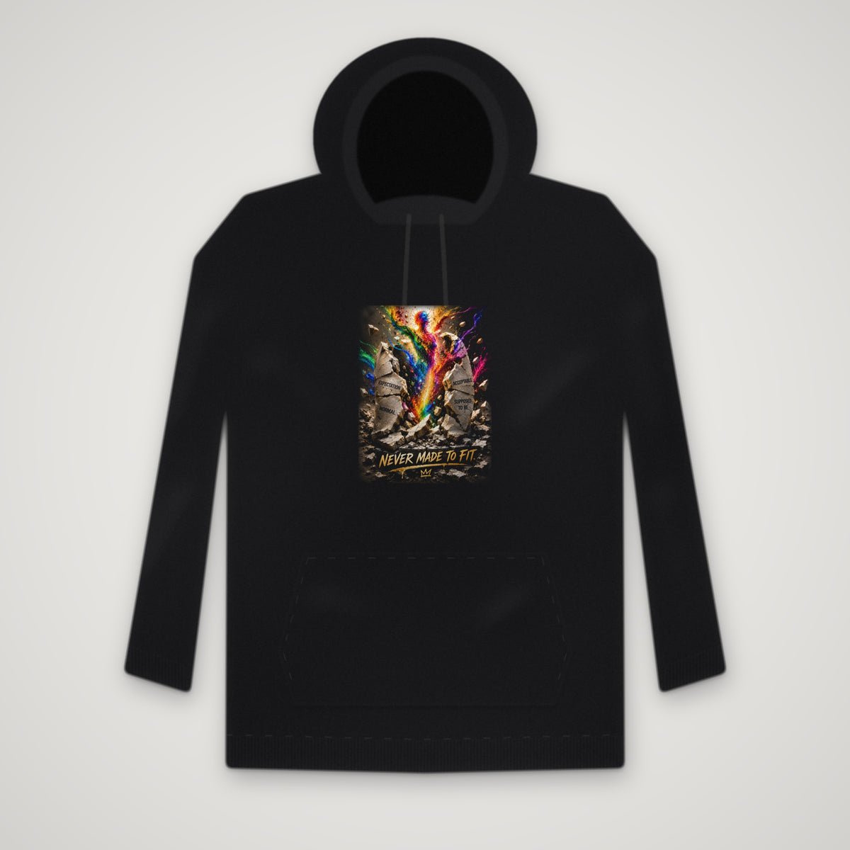 Built To Stand Out – Hoodie – Black