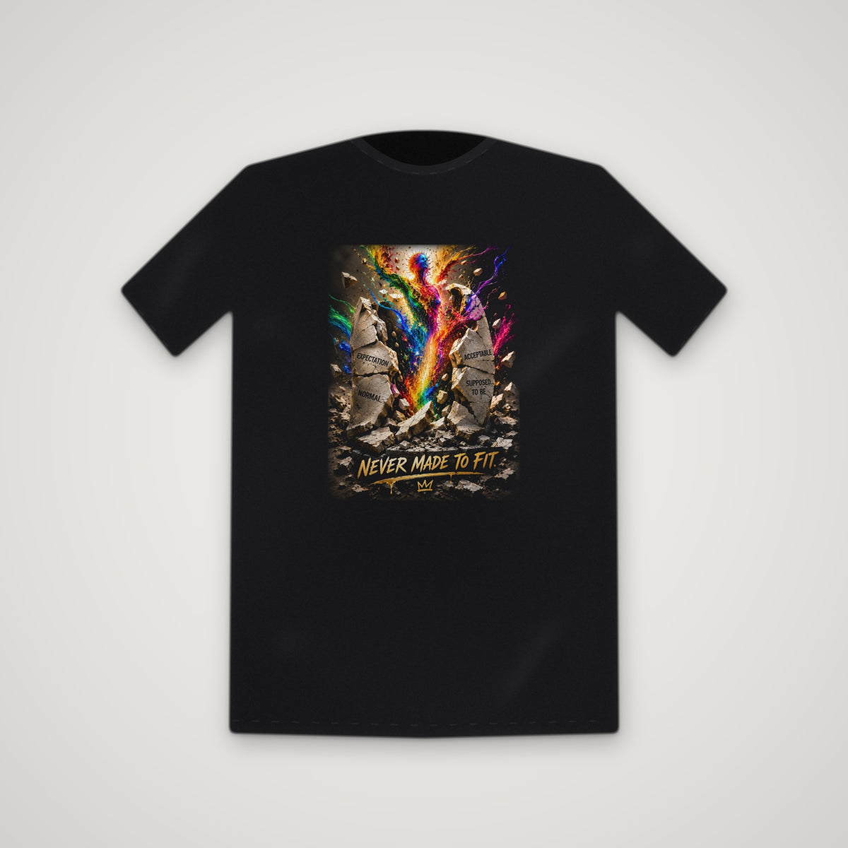 Built To Stand Out – Tee – Black