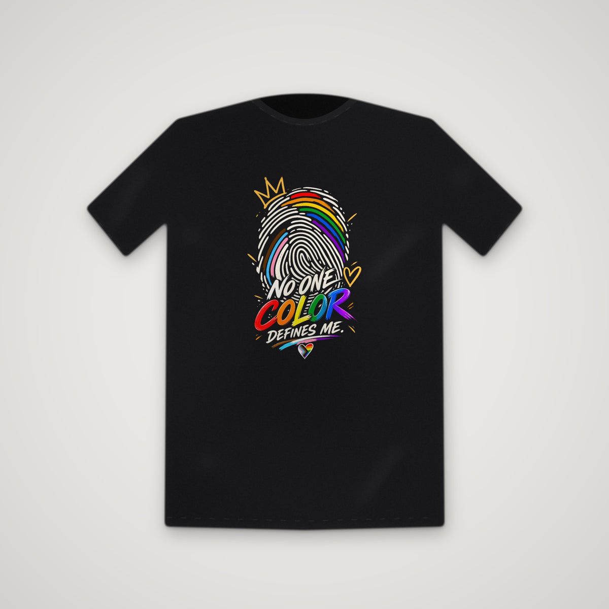 Undefined By One Color – Tee – Black
