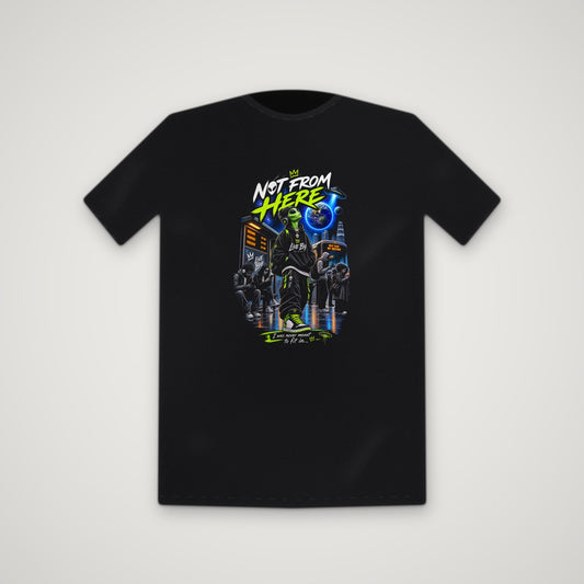 Live Out Of This World – Tee – Black