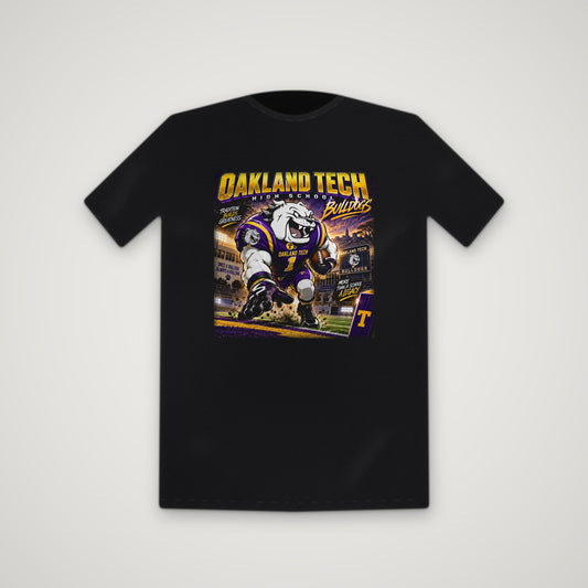 Oakland Tech Bulldogs: Big Game – Tee – Black