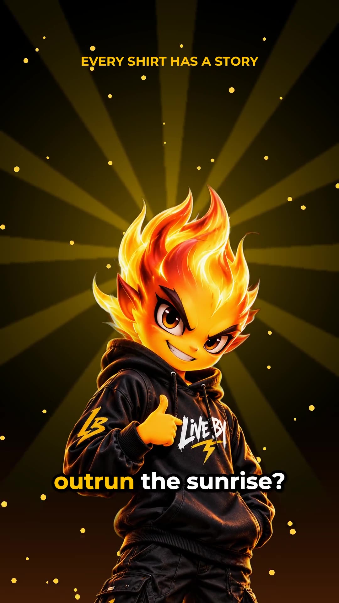 Run From the Sun — the story behind the shirt (15s)