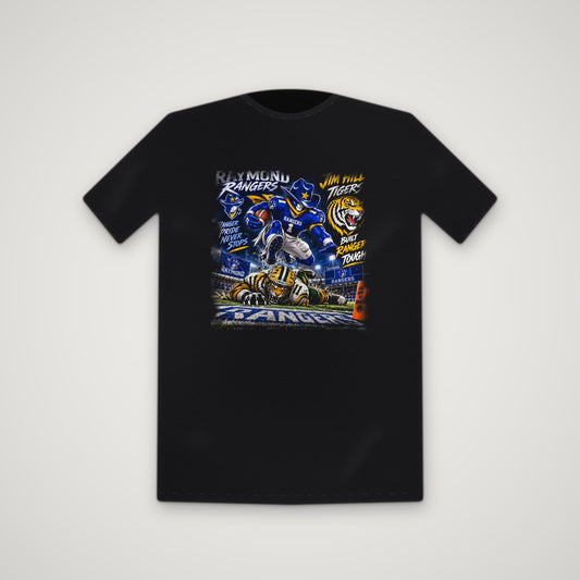 Raymond Rangers: Pride Never Stops – Tee – Black