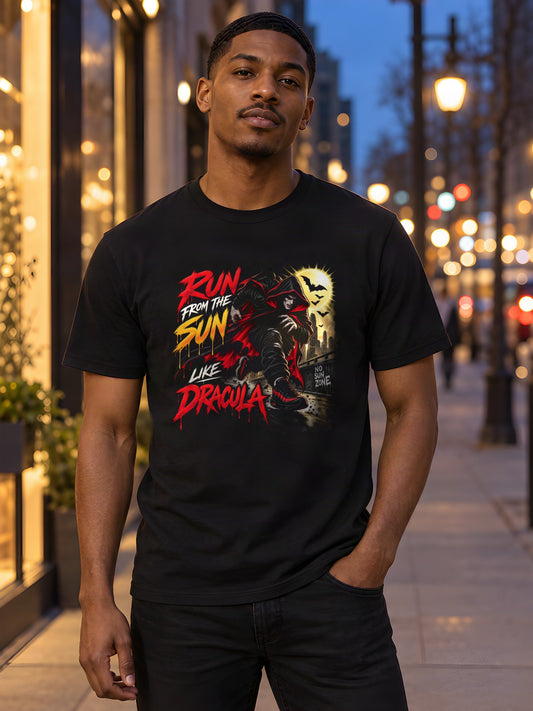 Run From the Sun worn by a model
