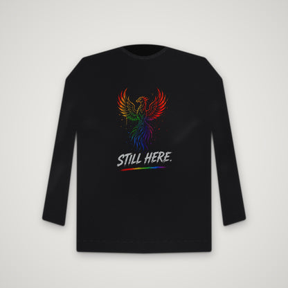 Rise. Still Here. – Crewneck – Black