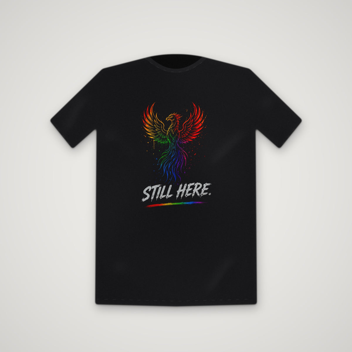 Rise. Still Here. – Tee – Black