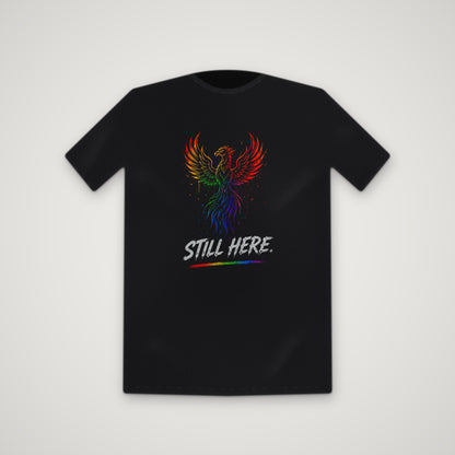 Rise. Still Here. – Tee – Black