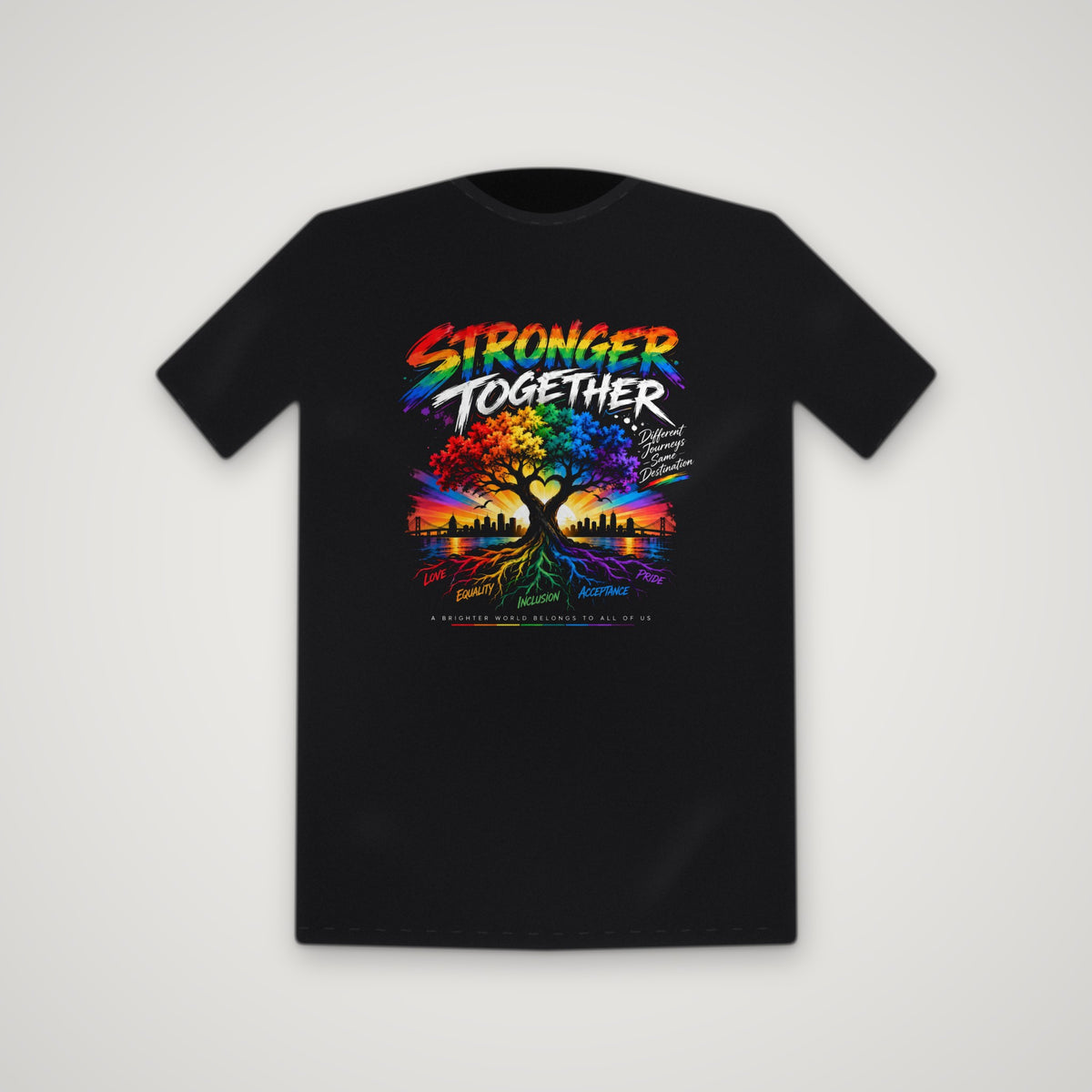 Live By Roots – Tee – Black