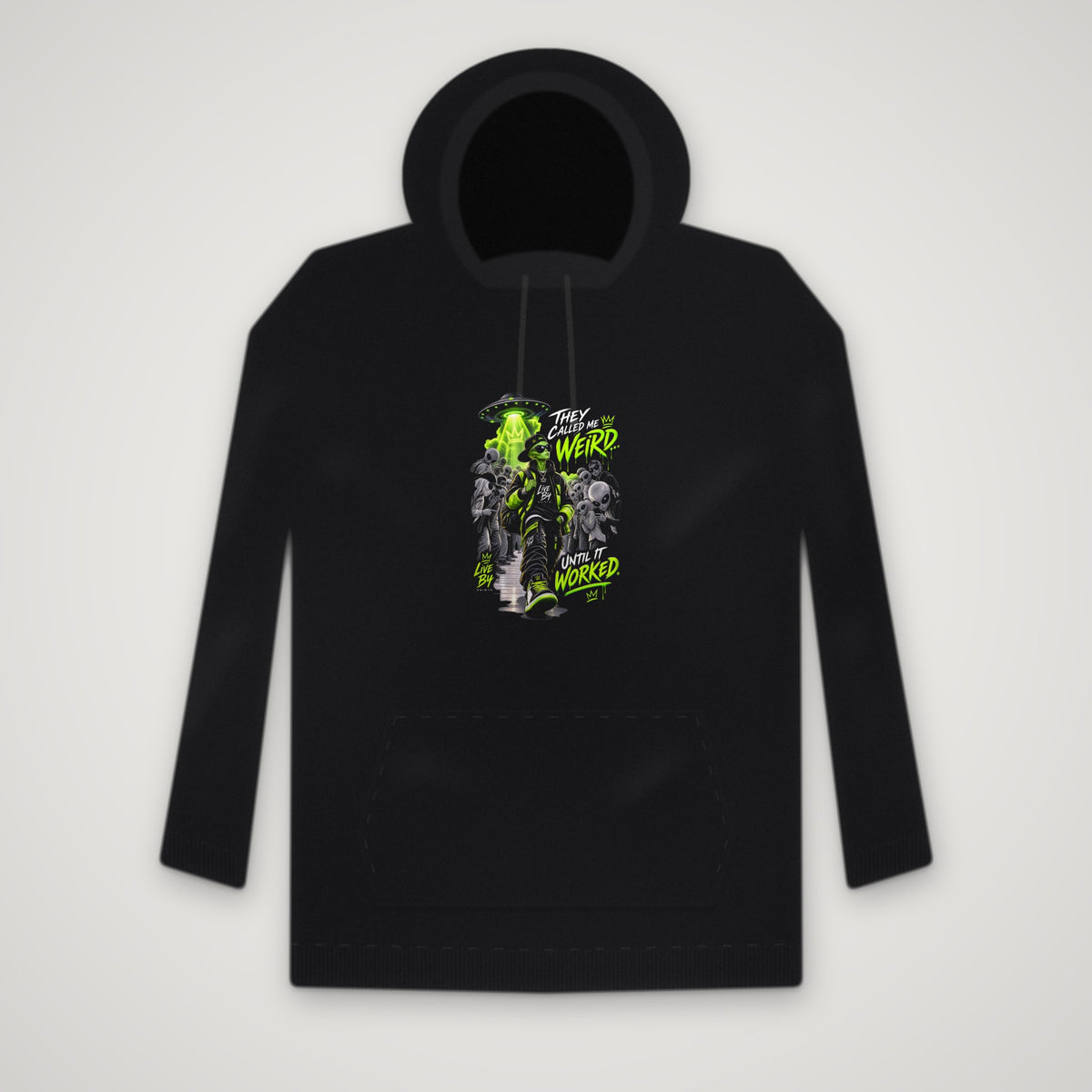 Weird Wins – Hoodie – Black