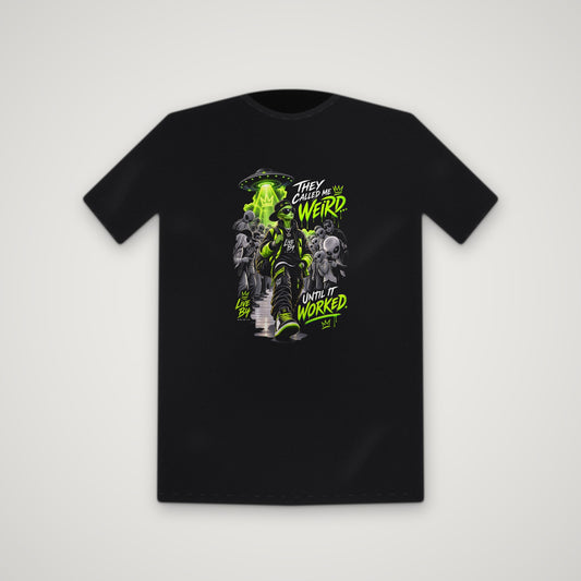 Weird Wins – Tee – Black