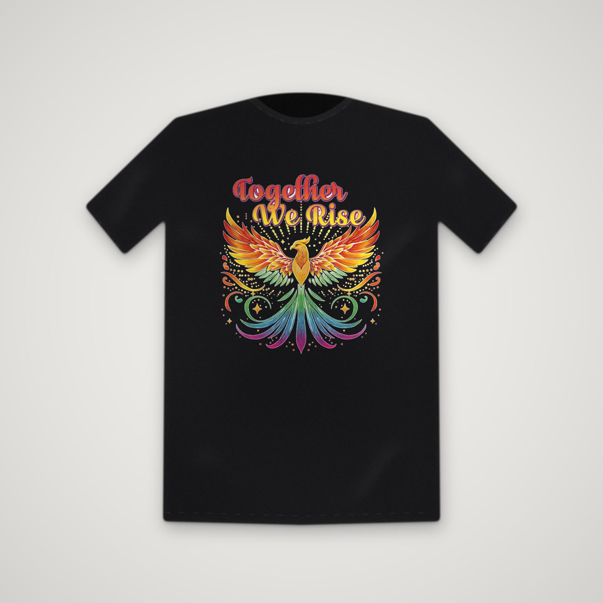 Rise Together – Tee – Black