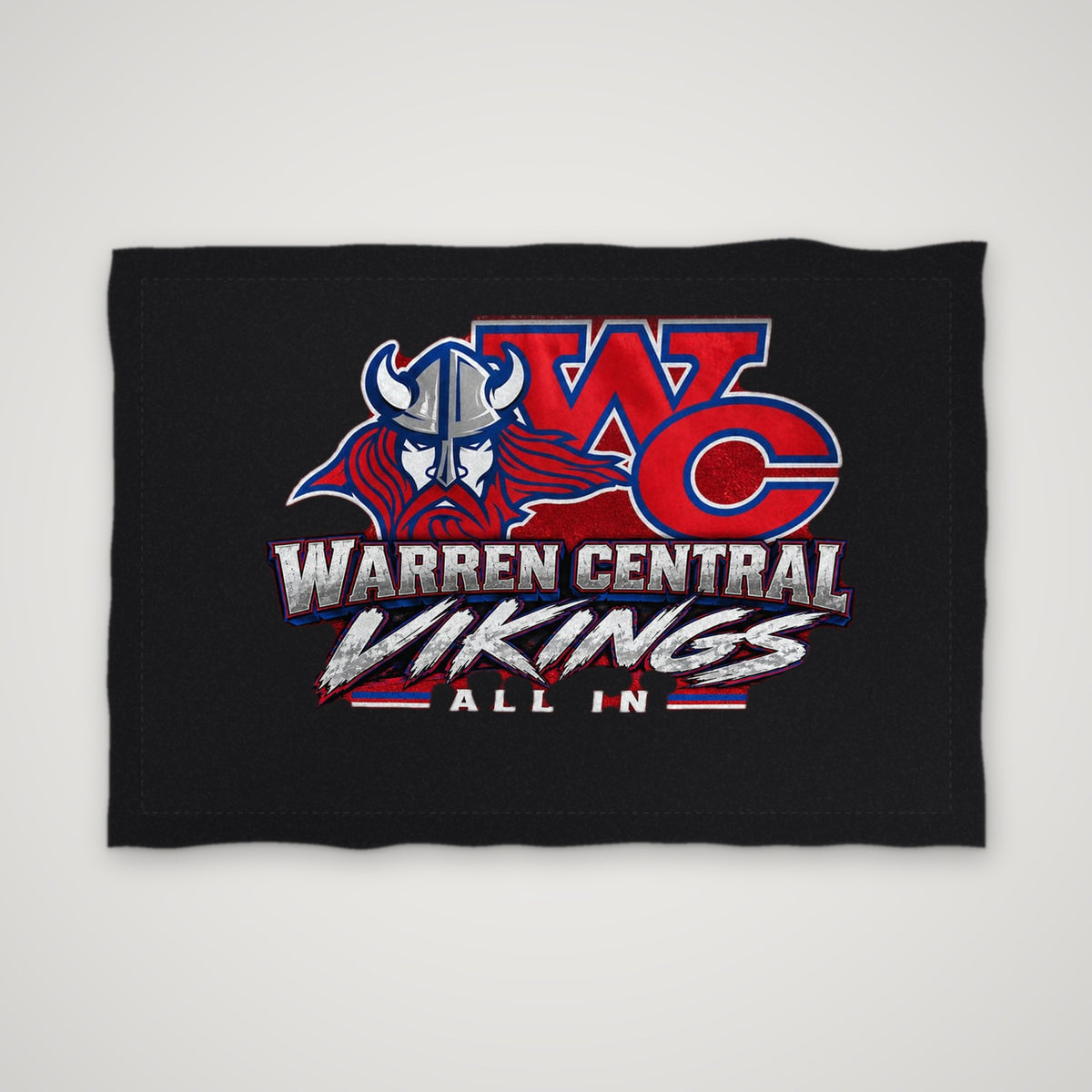 Warren Central Vikings Spirit Towel – Towel – Black