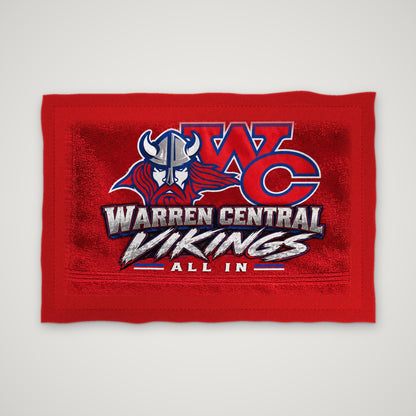 Warren Central Vikings Spirit Towel – Towel – Red
