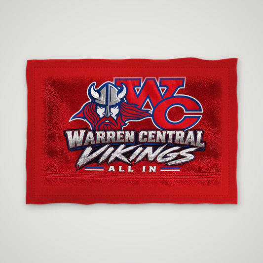 Warren Central Vikings Spirit Towel – Towel – Red