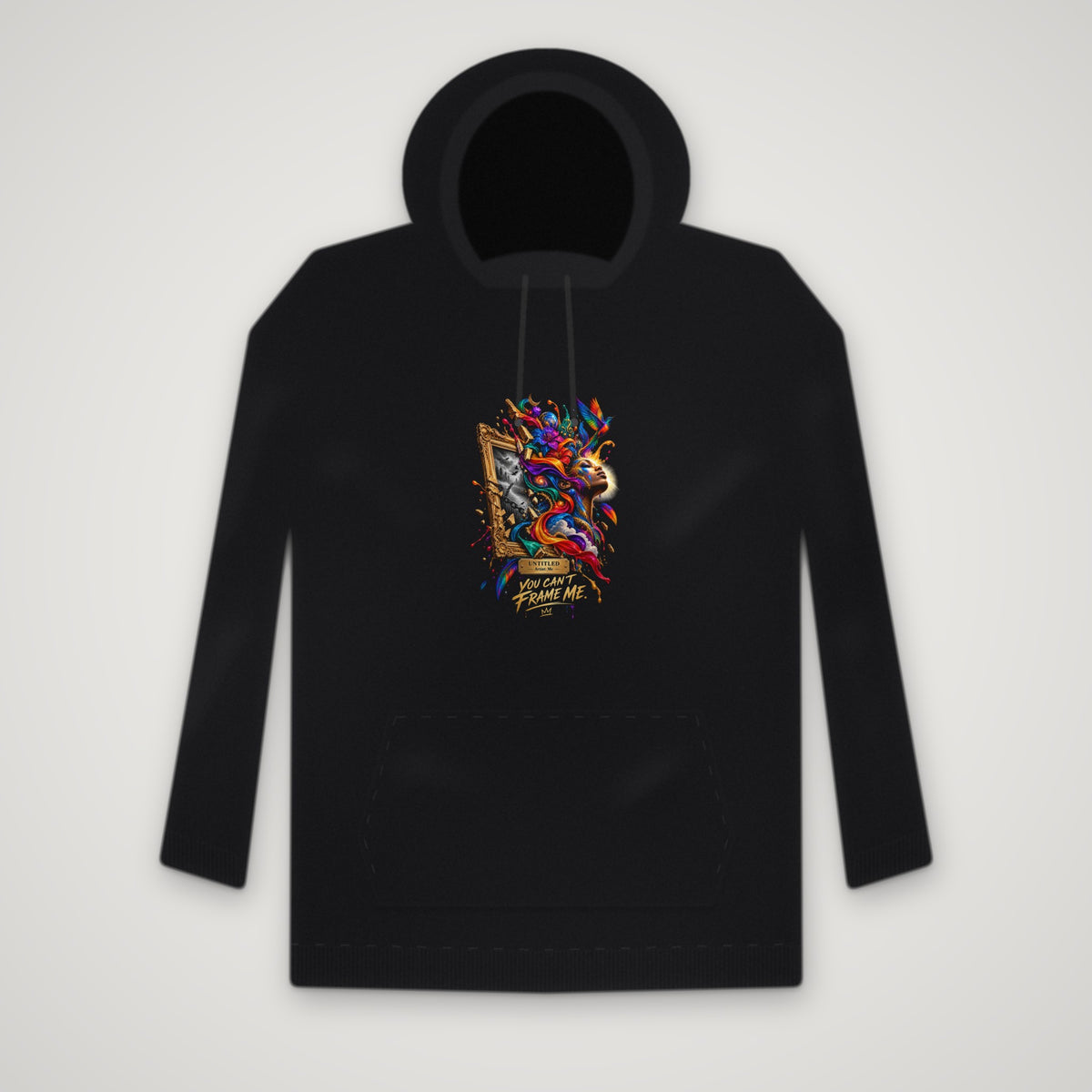Unframed – Hoodie – Black